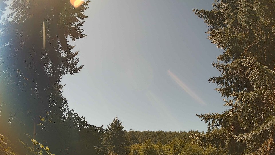 Pacific Northwest skyline timelapse frame from Aug 20th, 2026 at 12:30 PM
