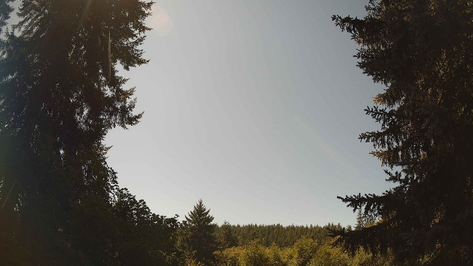 Pacific Northwest skyline timelapse frame from Aug 20th, 2026 at 1:15 PM