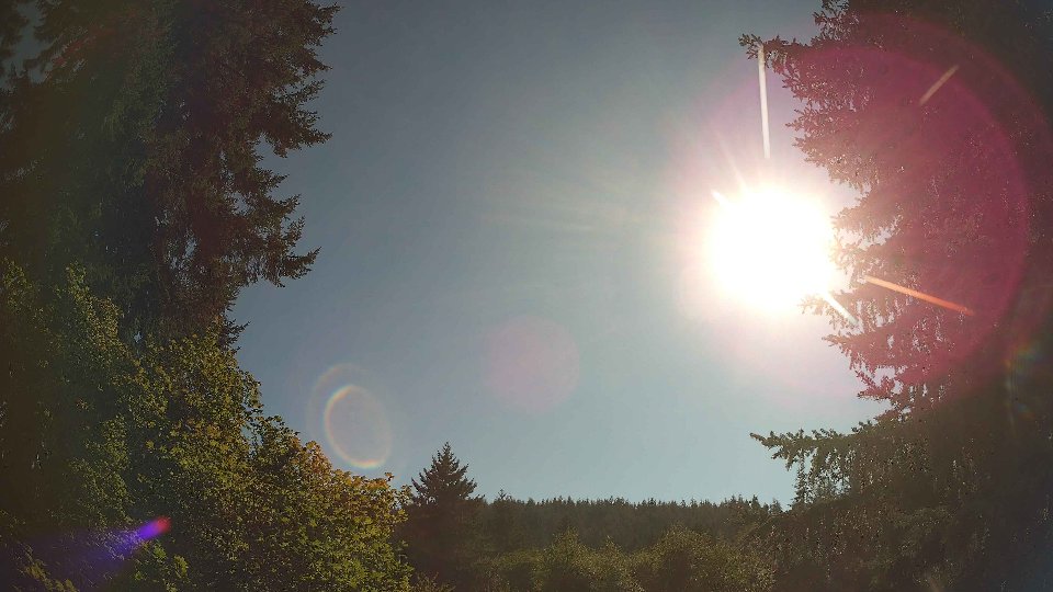 Pacific Northwest skyline timelapse frame from Aug 20th, 2026 at 5:00 PM