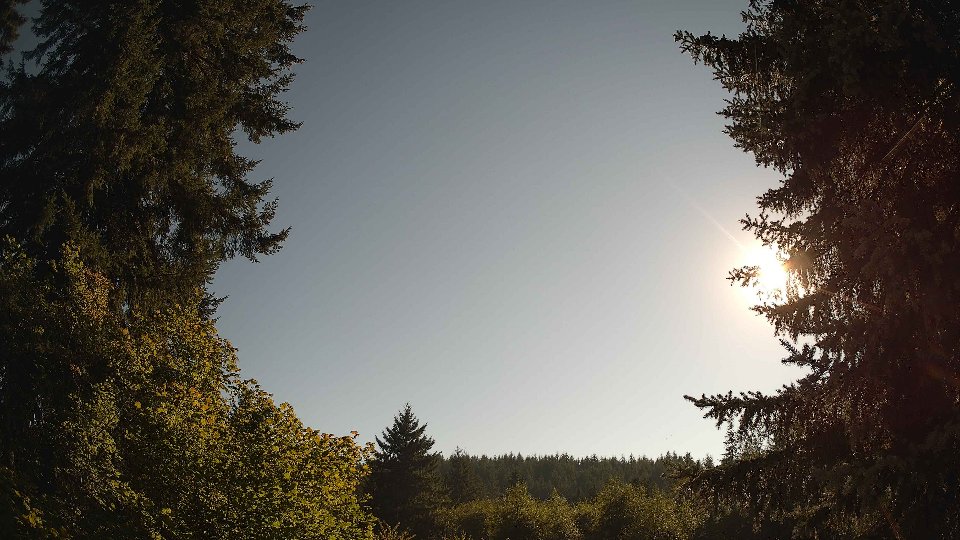 Pacific Northwest skyline timelapse frame from Aug 20th, 2026 at 5:30 PM