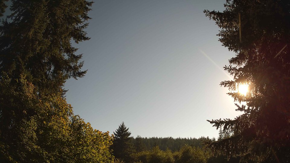 Pacific Northwest skyline timelapse frame from Aug 20th, 2026 at 5:45 PM