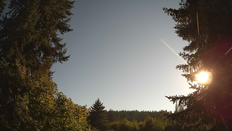 Pacific Northwest skyline timelapse frame from Aug 20th, 2026 at 6:00 PM