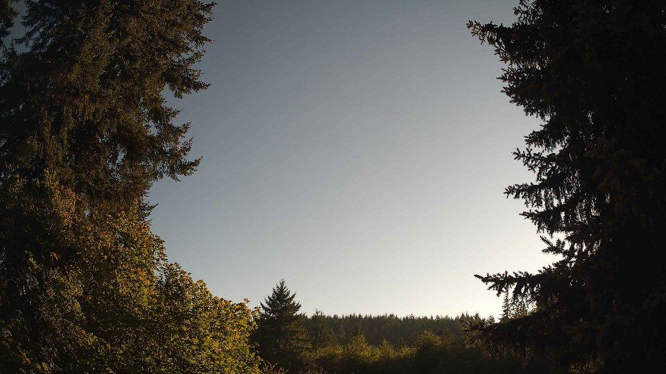 Pacific Northwest skyline timelapse frame from Aug 20th, 2026 at 6:30 PM
