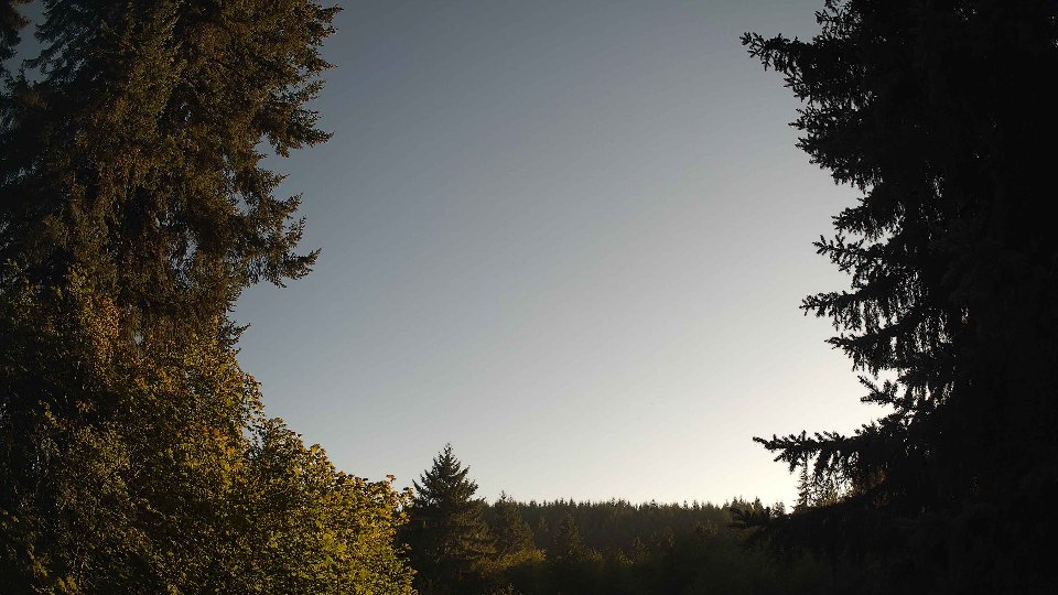 Pacific Northwest skyline timelapse frame from Aug 20th, 2026 at 6:45 PM