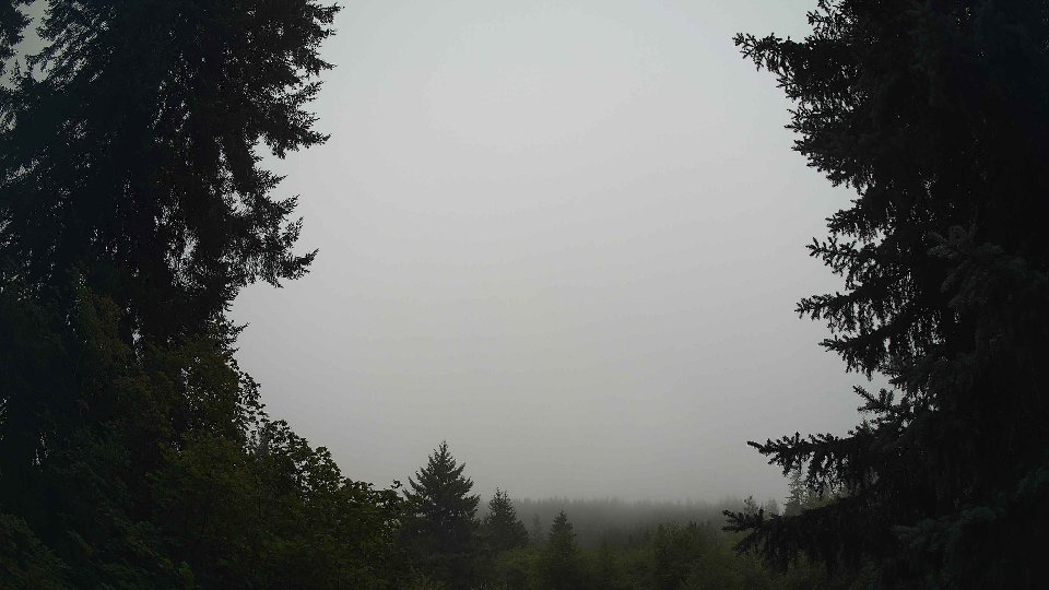 Pacific Northwest skyline timelapse frame from Aug 21st, 2026 at 7:15 AM