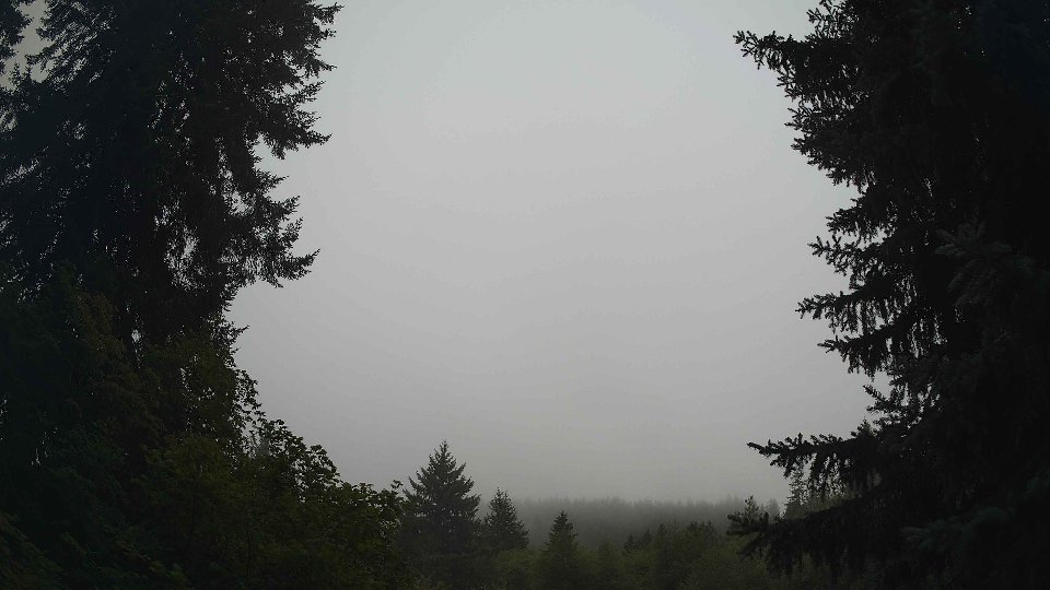 Pacific Northwest skyline timelapse frame from Aug 21st, 2026 at 7:30 AM