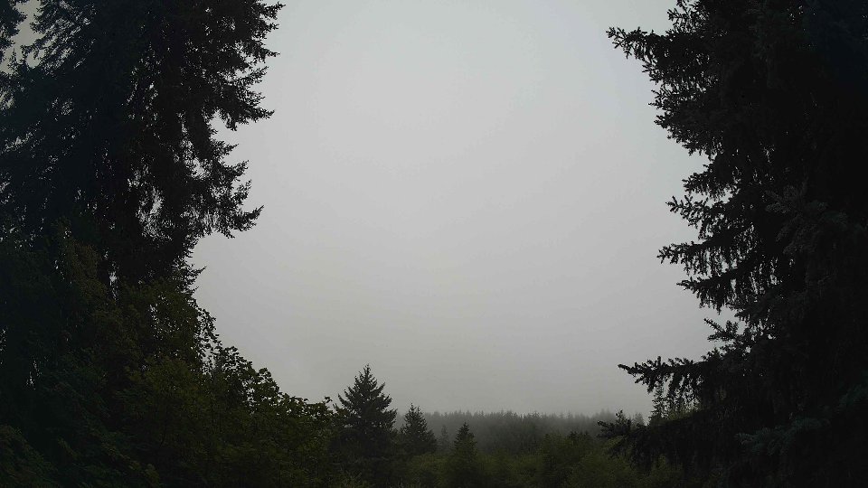 Pacific Northwest skyline timelapse frame from Aug 21st, 2026 at 8:30 AM