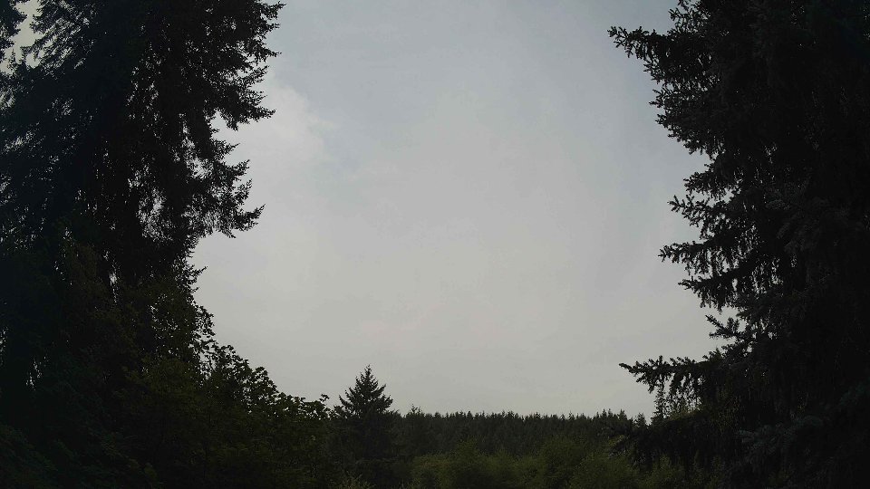 Pacific Northwest skyline timelapse frame from Aug 21st, 2026 at 11:45 AM