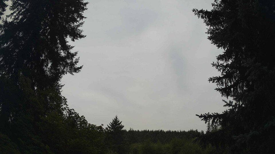 Pacific Northwest skyline timelapse frame from Aug 21st, 2026 at 12:15 PM