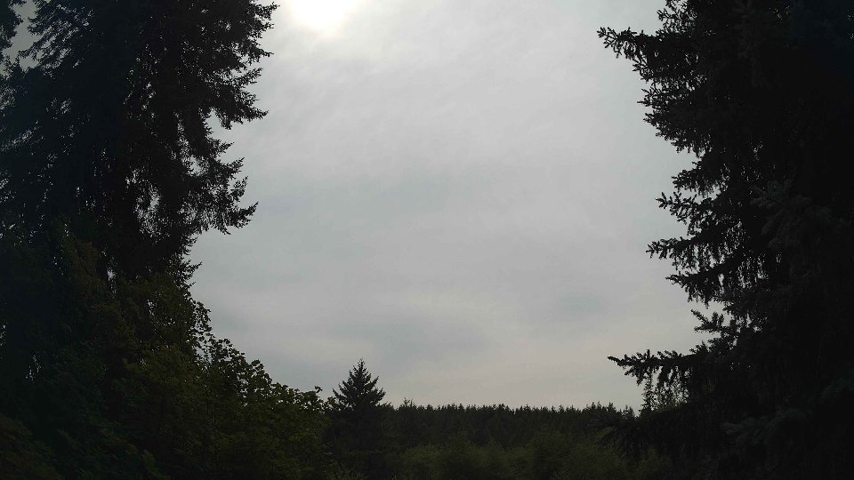 Pacific Northwest skyline timelapse frame from Aug 21st, 2026 at 2:30 PM