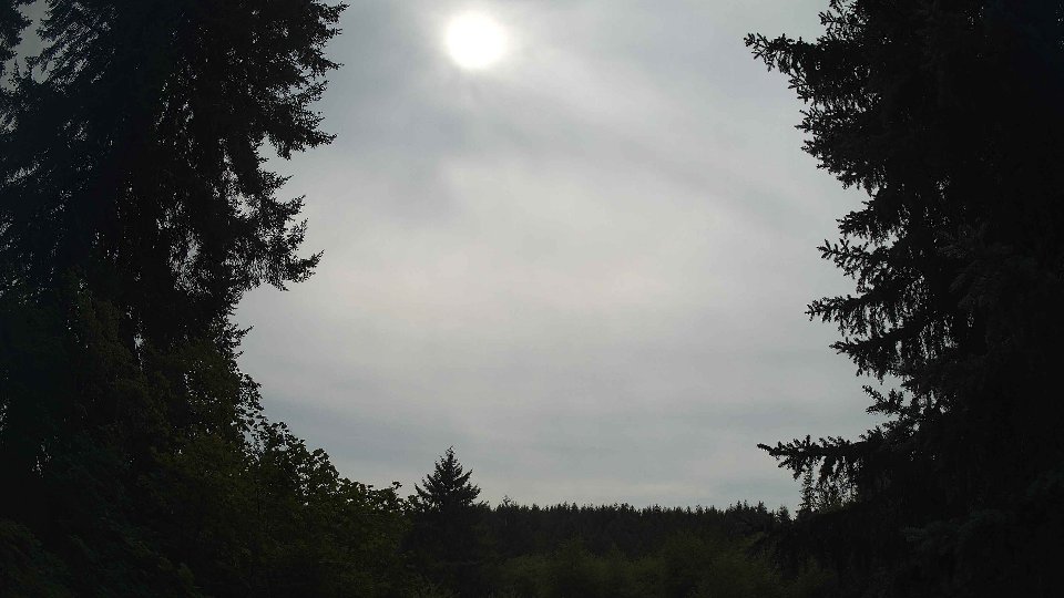 Pacific Northwest skyline timelapse frame from Aug 21st, 2026 at 3:00 PM