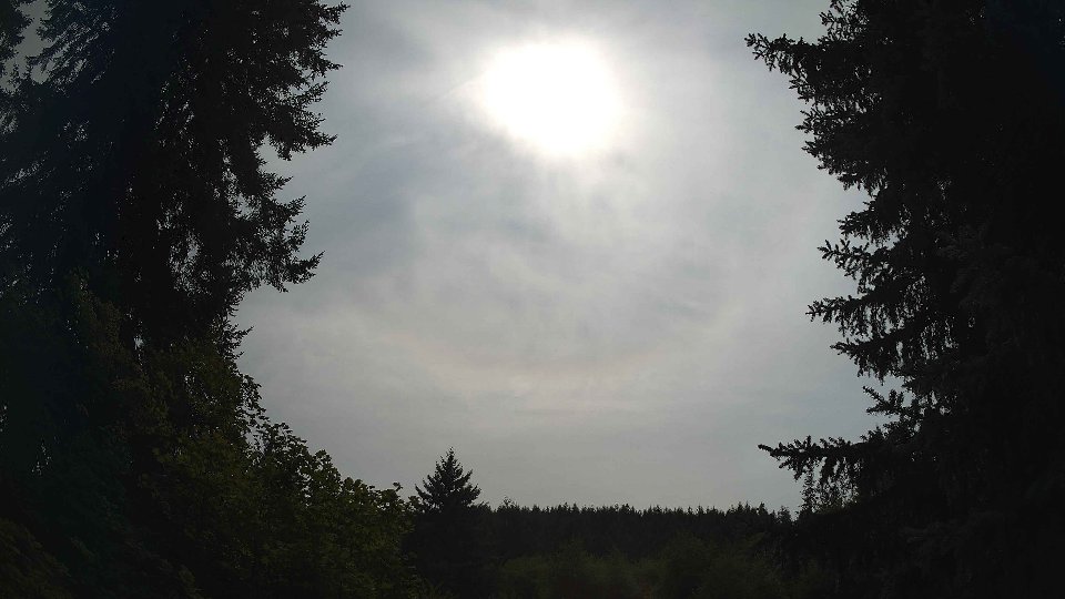Pacific Northwest skyline timelapse frame from Aug 21st, 2026 at 3:30 PM