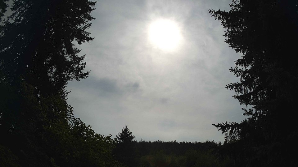 Pacific Northwest skyline timelapse frame from Aug 21st, 2026 at 3:45 PM