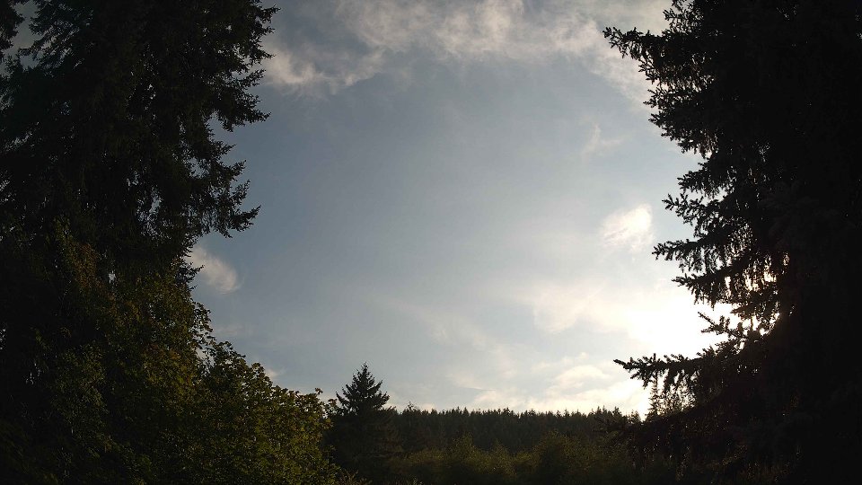 Pacific Northwest skyline timelapse frame from Aug 21st, 2026 at 6:15 PM