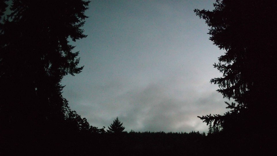 Pacific Northwest skyline timelapse frame from Aug 21st, 2026 at 8:45 PM