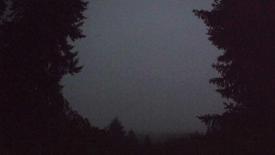 Pacific Northwest skyline timelapse frame from Aug 21st, 2026 at 5:41 AM