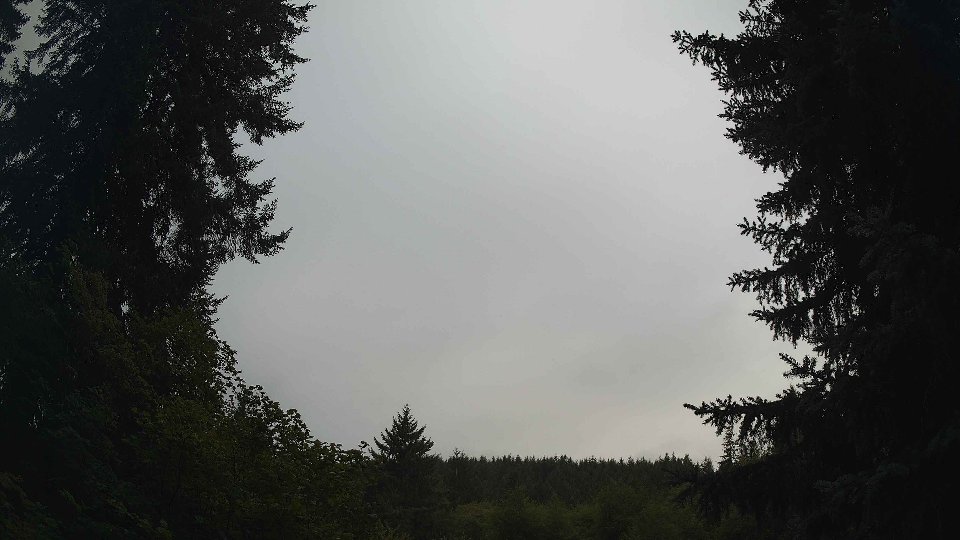 Pacific Northwest skyline timelapse frame from Aug 22nd, 2026 at 9:00 AM