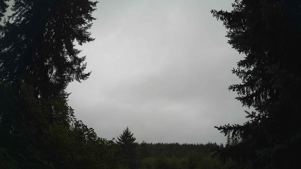 Pacific Northwest skyline timelapse frame from Aug 22nd, 2026 at 9:45 AM