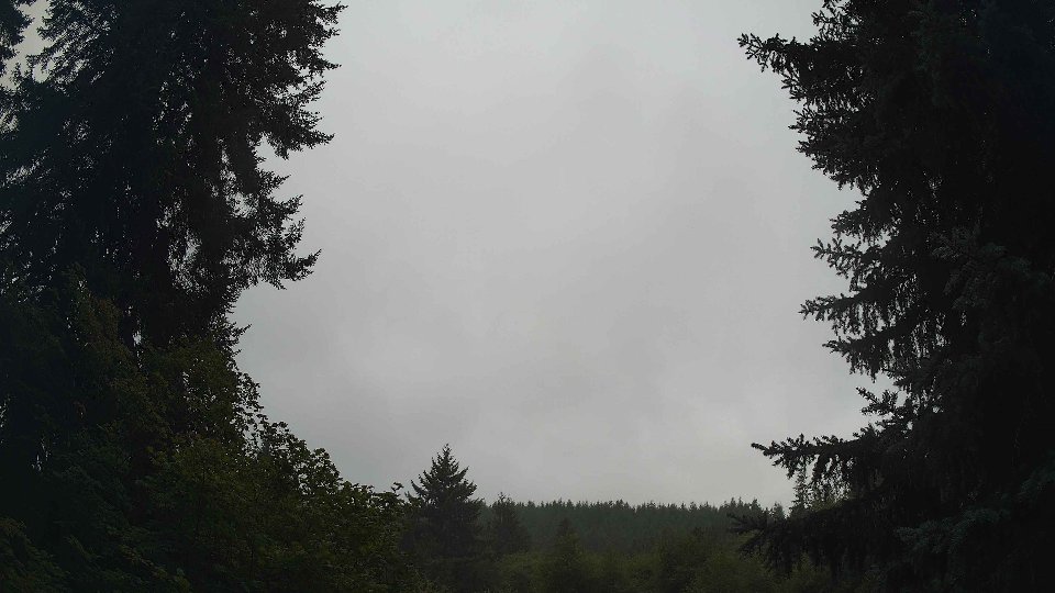 Pacific Northwest skyline timelapse frame from Aug 22nd, 2026 at 10:45 AM