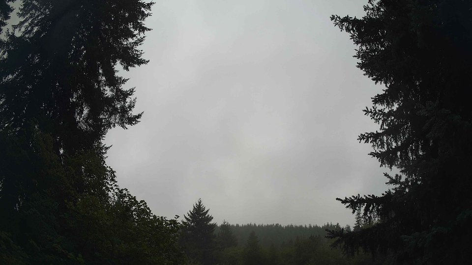 Pacific Northwest skyline timelapse frame from Aug 22nd, 2026 at 11:00 AM