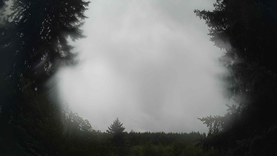 Pacific Northwest skyline timelapse frame from Aug 22nd, 2026 at 12:45 PM