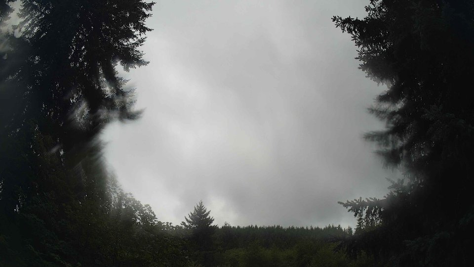 Pacific Northwest skyline timelapse frame from Aug 22nd, 2026 at 1:00 PM