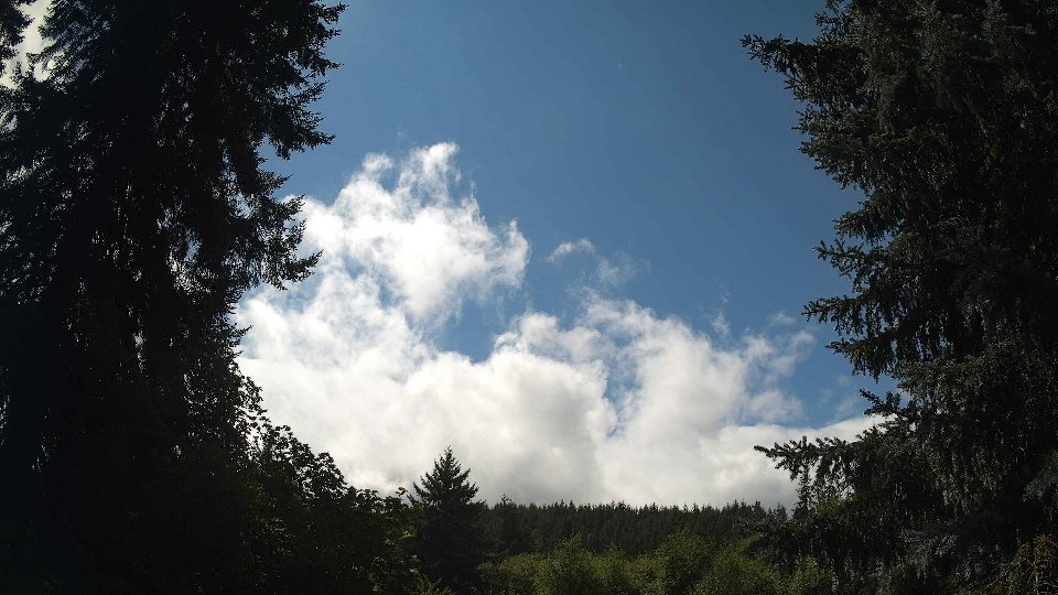 Pacific Northwest skyline timelapse frame from Aug 22nd, 2026 at 1:45 PM