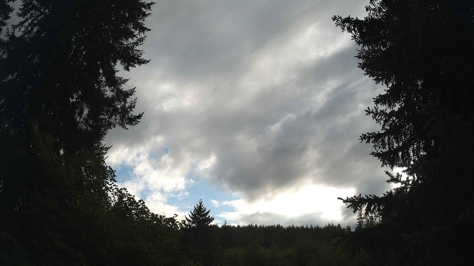 Pacific Northwest skyline timelapse frame from Aug 22nd, 2026 at 6:00 PM