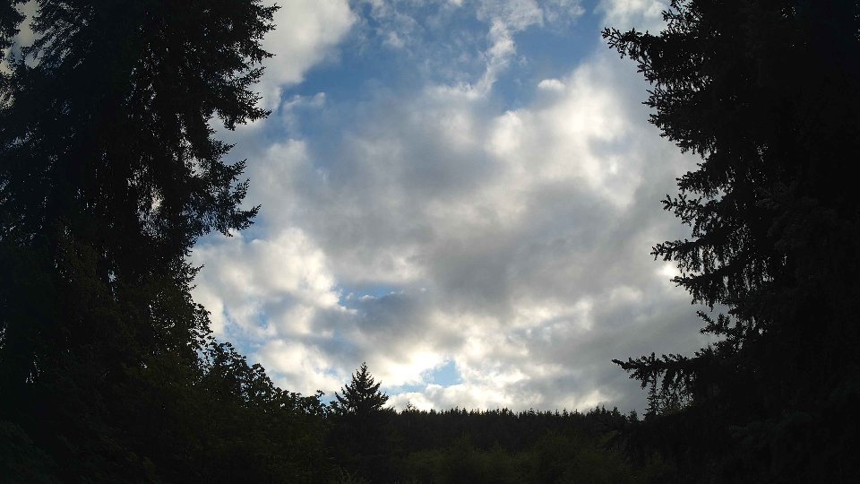 Pacific Northwest skyline timelapse frame from Aug 22nd, 2026 at 6:45 PM