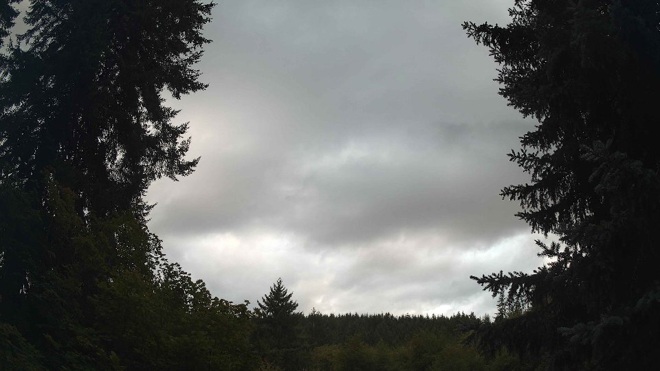 Pacific Northwest skyline timelapse frame from Aug 22nd, 2026 at 7:45 PM