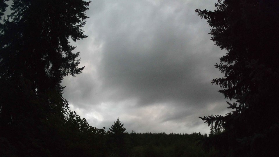 Pacific Northwest skyline timelapse frame from Aug 22nd, 2026 at 8:30 PM