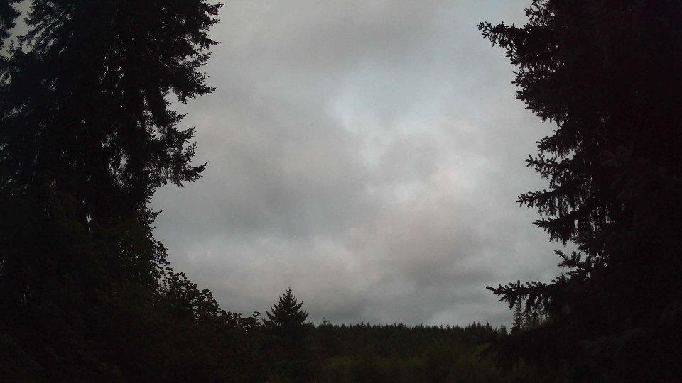 Pacific Northwest skyline timelapse frame from Aug 23rd, 2026 at 6:00 AM