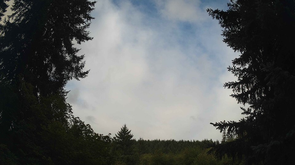 Pacific Northwest skyline timelapse frame from Aug 23rd, 2026 at 9:15 AM