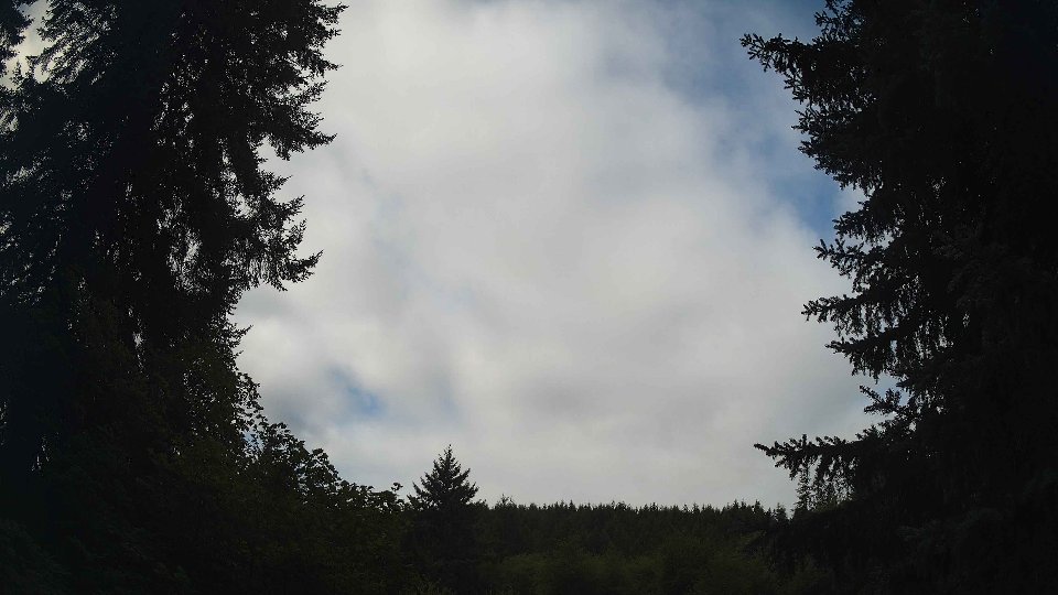 Pacific Northwest skyline timelapse frame from Aug 23rd, 2026 at 9:30 AM