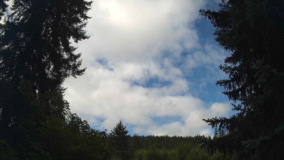 Pacific Northwest skyline timelapse frame from Aug 23rd, 2026 at 10:00 AM