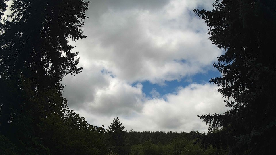 Pacific Northwest skyline timelapse frame from Aug 23rd, 2026 at 10:30 AM
