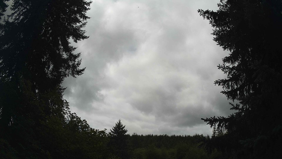 Pacific Northwest skyline timelapse frame from Aug 23rd, 2026 at 10:45 AM