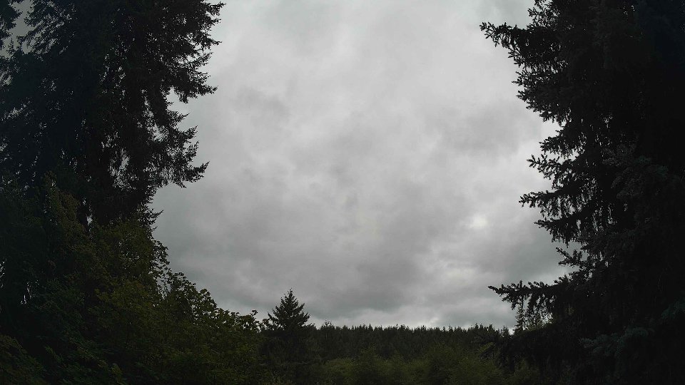 Pacific Northwest skyline timelapse frame from Aug 23rd, 2026 at 11:45 AM