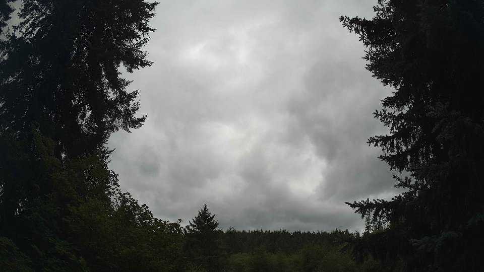 Pacific Northwest skyline timelapse frame from Aug 23rd, 2026 at 12:00 PM