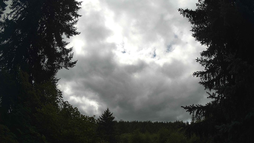 Pacific Northwest skyline timelapse frame from Aug 23rd, 2026 at 1:30 PM