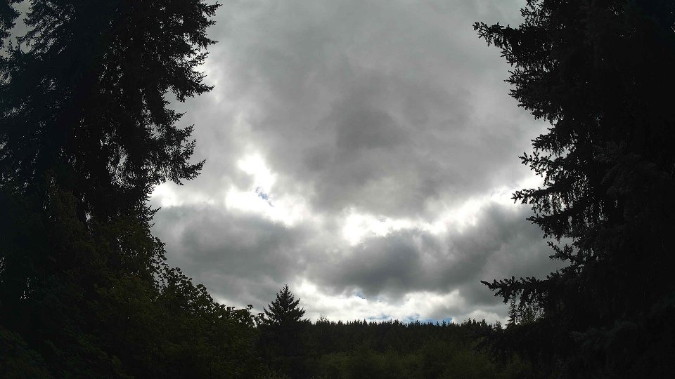 Pacific Northwest skyline timelapse frame from Aug 23rd, 2026 at 2:15 PM