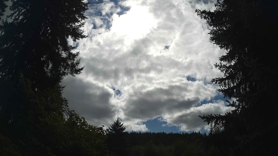 Pacific Northwest skyline timelapse frame from Aug 23rd, 2026 at 2:45 PM