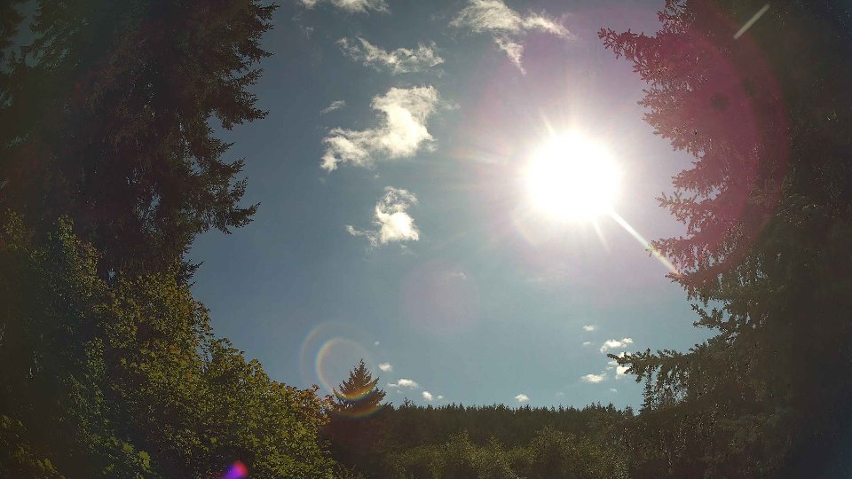 Pacific Northwest skyline timelapse frame from Aug 23rd, 2026 at 4:00 PM