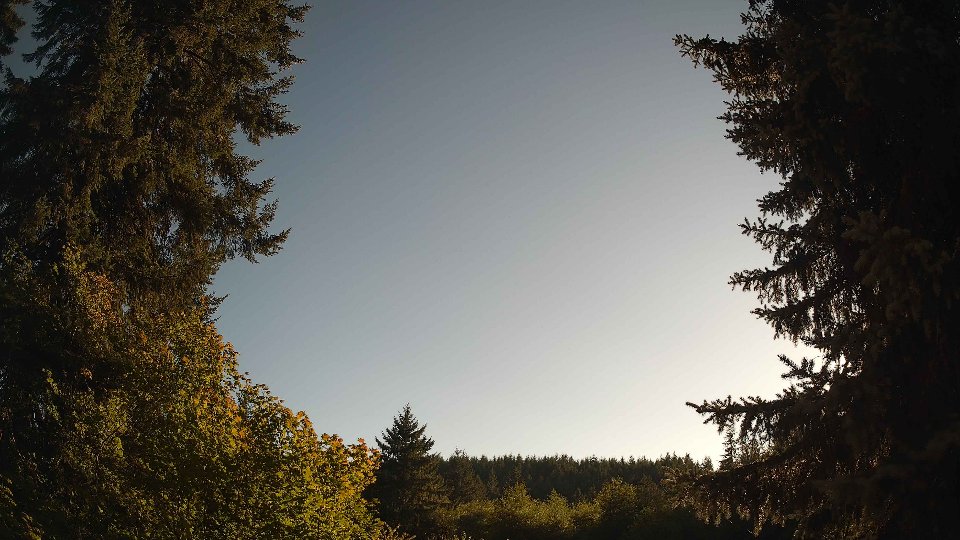 Pacific Northwest skyline timelapse frame from Aug 23rd, 2026 at 5:45 PM