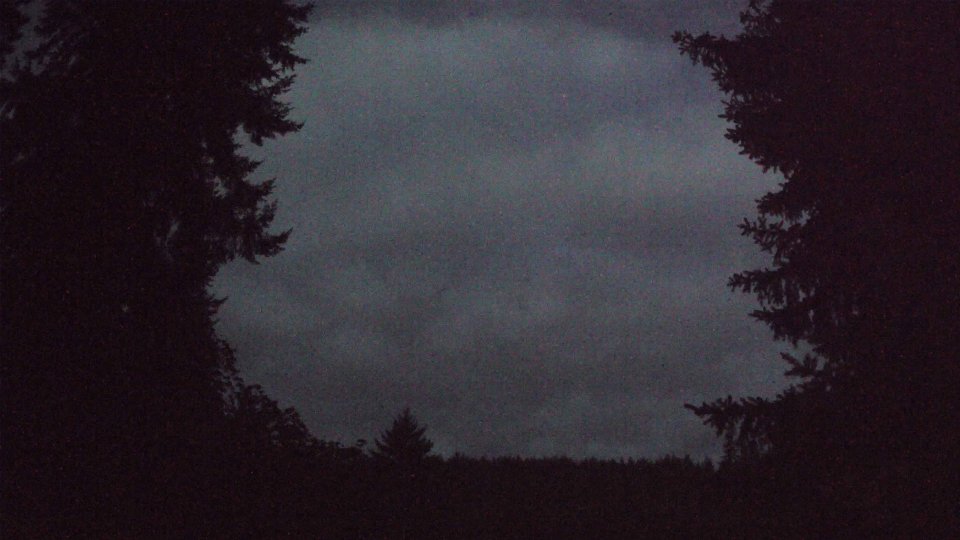 Pacific Northwest skyline timelapse frame from Aug 23rd, 2026 at 5:41 AM