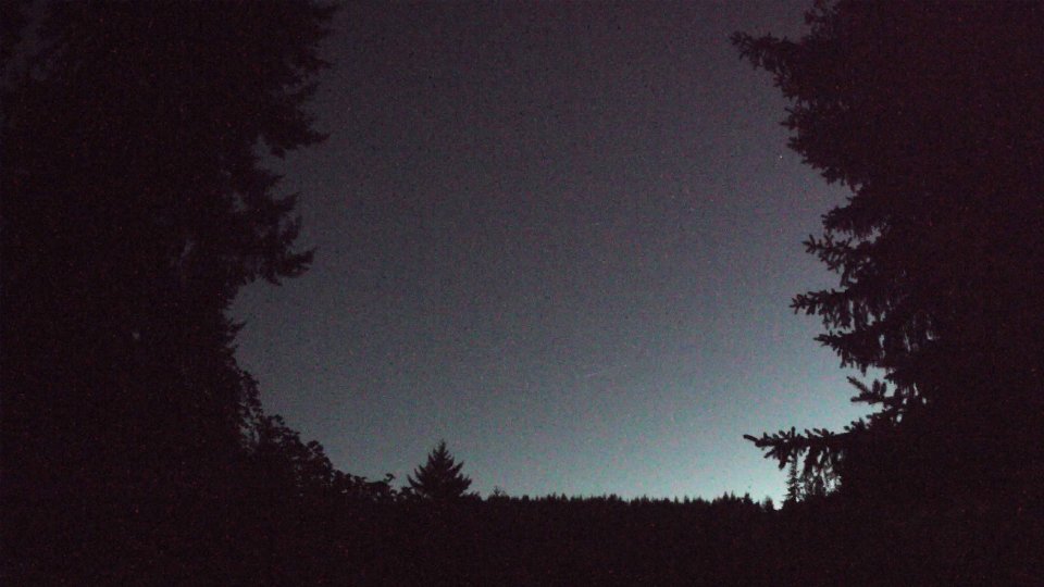 Pacific Northwest skyline timelapse frame from Aug 23rd, 2026 at 8:15 PM