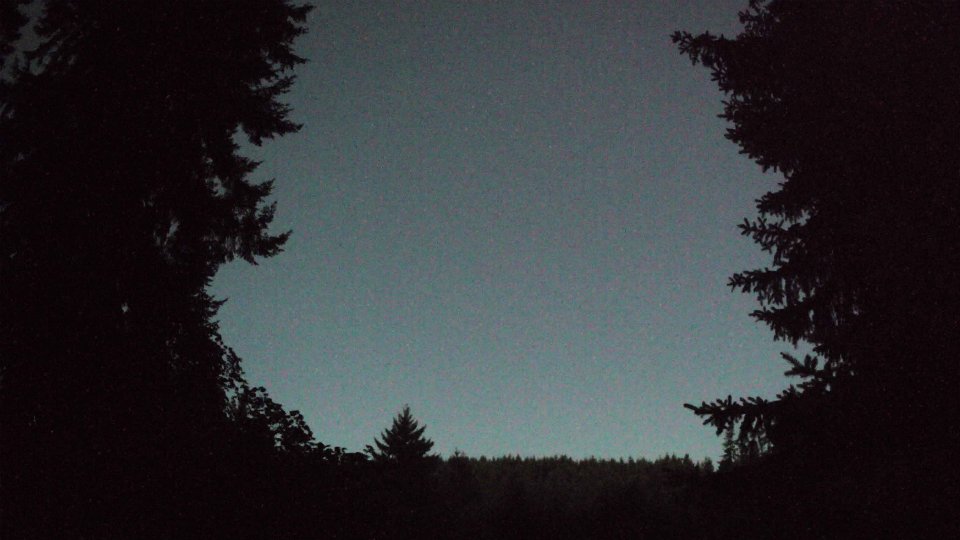 Pacific Northwest skyline timelapse frame from Aug 24th, 2026 at 5:45 AM