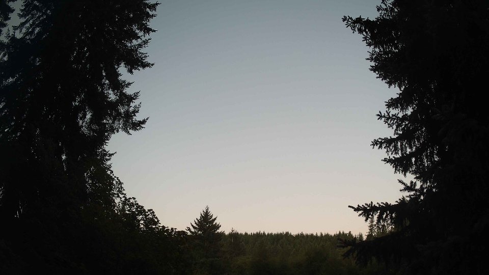 Pacific Northwest skyline timelapse frame from Aug 24th, 2026 at 6:15 AM