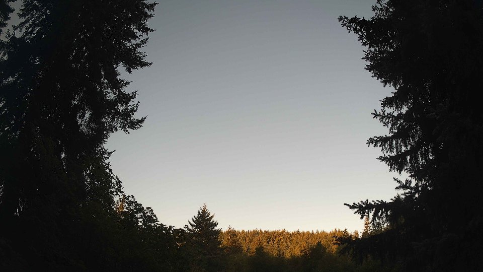 Pacific Northwest skyline timelapse frame from Aug 24th, 2026 at 7:00 AM