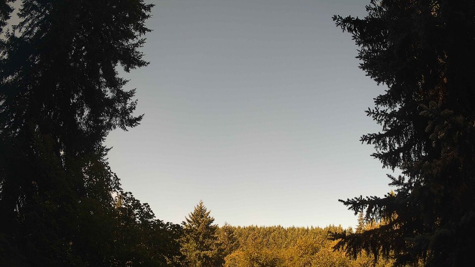Pacific Northwest skyline timelapse frame from Aug 24th, 2026 at 9:15 AM